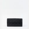 Clutch da thật Kat – J màu tím mận