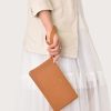 Ví đựng điện thoại da thật Kat – NCgift màu xám