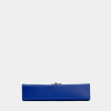 Túi đeo chéo hình hộp chữ nhật da thật – Cecilia màu xanh cobalt
