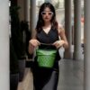 Túi bucket da thật Kat – Cindy màu xanh lá