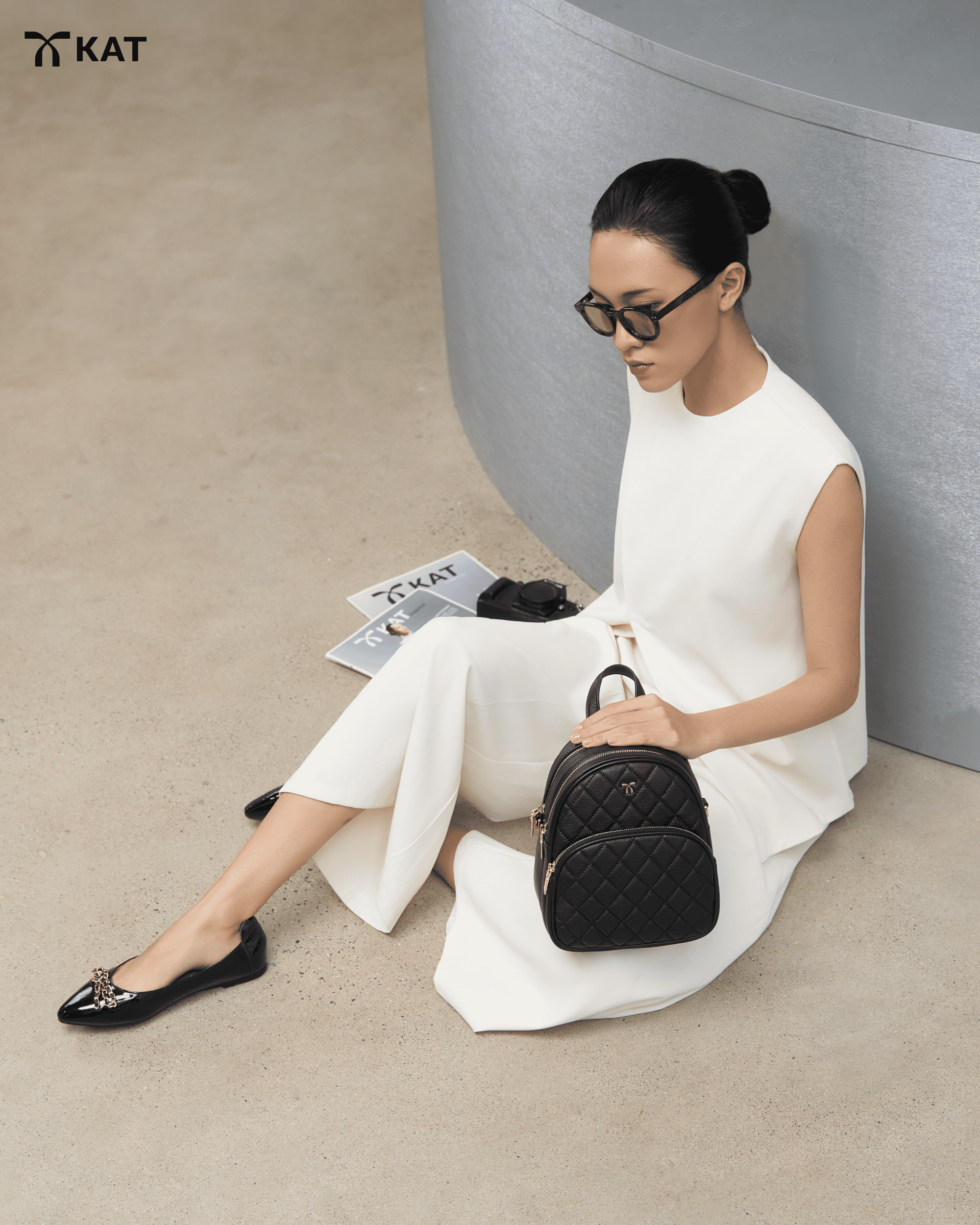 Balo nu mau den Ally da that