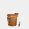 Túi bucket da thật Kat – Cindy màu nâu