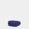 Túi mini màu xanh cobalt Becky Mini da thật