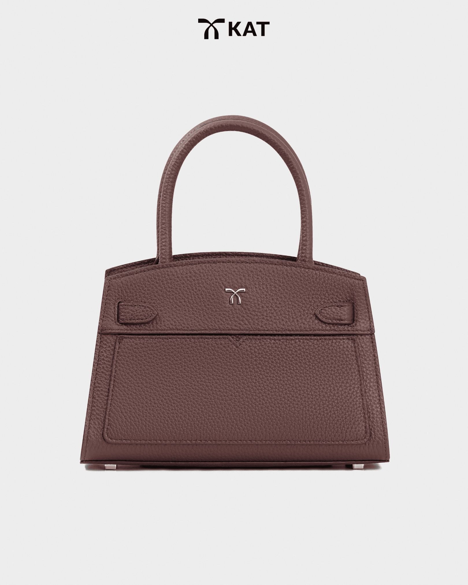 Tui cam tay mau nau socola Ciara da that