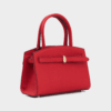 Túi cầm tay màu đỏ Ciara da thật
