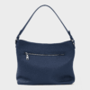 Túi hobo màu xanh navy Mono da thật