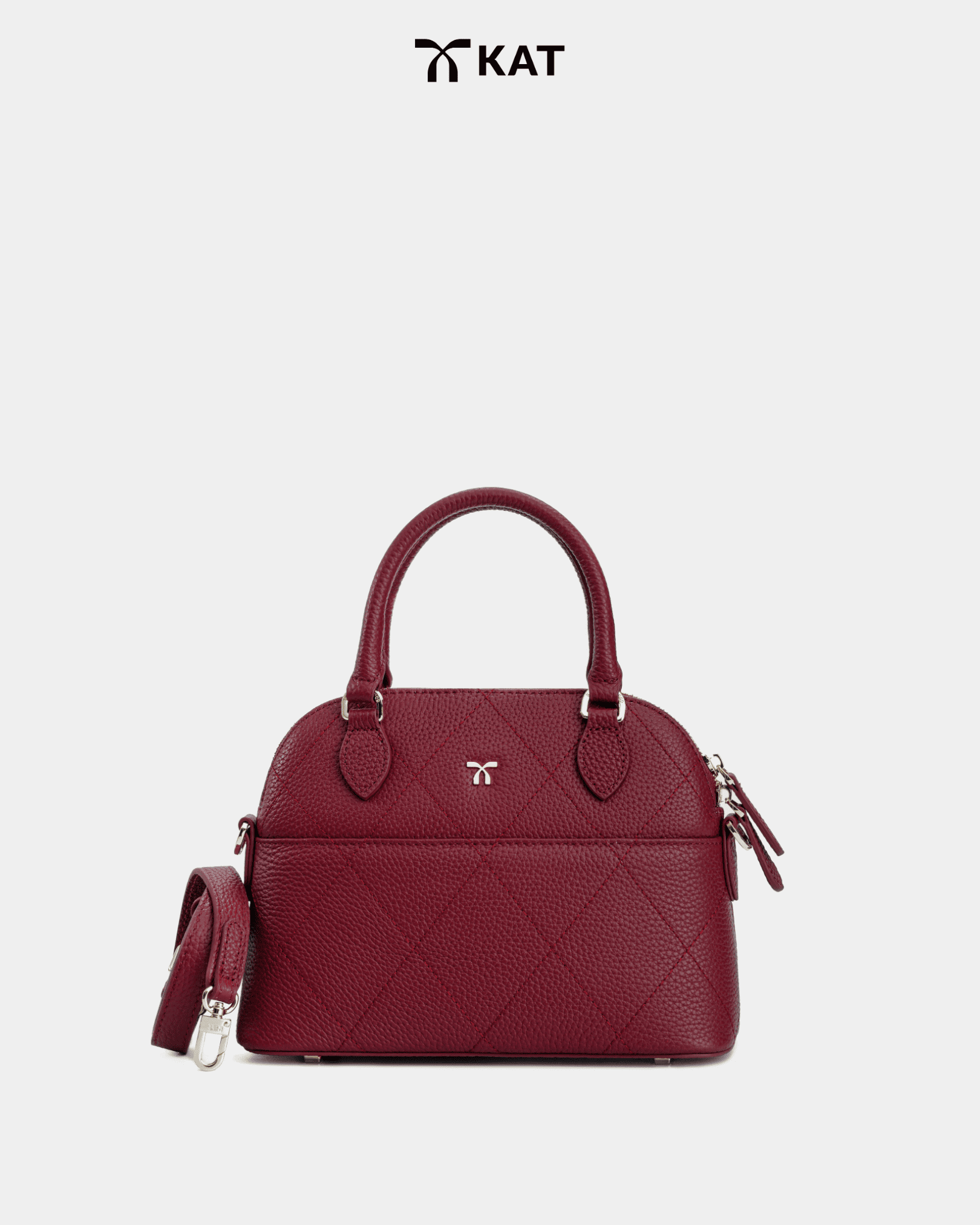 Tui cam tay mau do Vesper da that