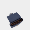 Túi đeo chéo màu xanh navy Mira da thật