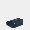 Túi đeo chéo màu xanh navy Mira da thật