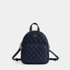 Balo màu xanh navy Ally da thật
