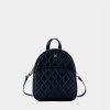 Balo màu xanh navy Ally da thật