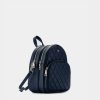 Balo màu xanh navy Ally da thật